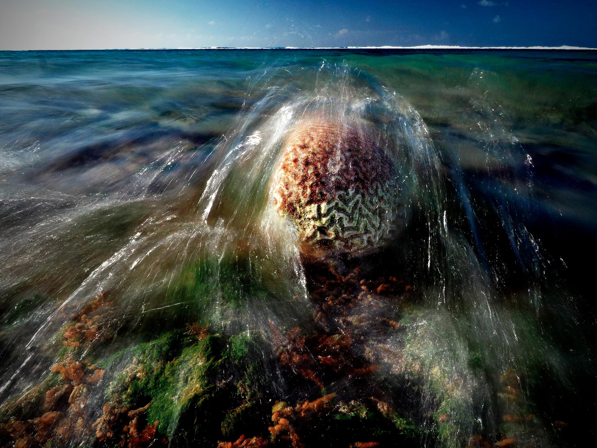 paysage cuba mer turquoise corail photo christian vicens