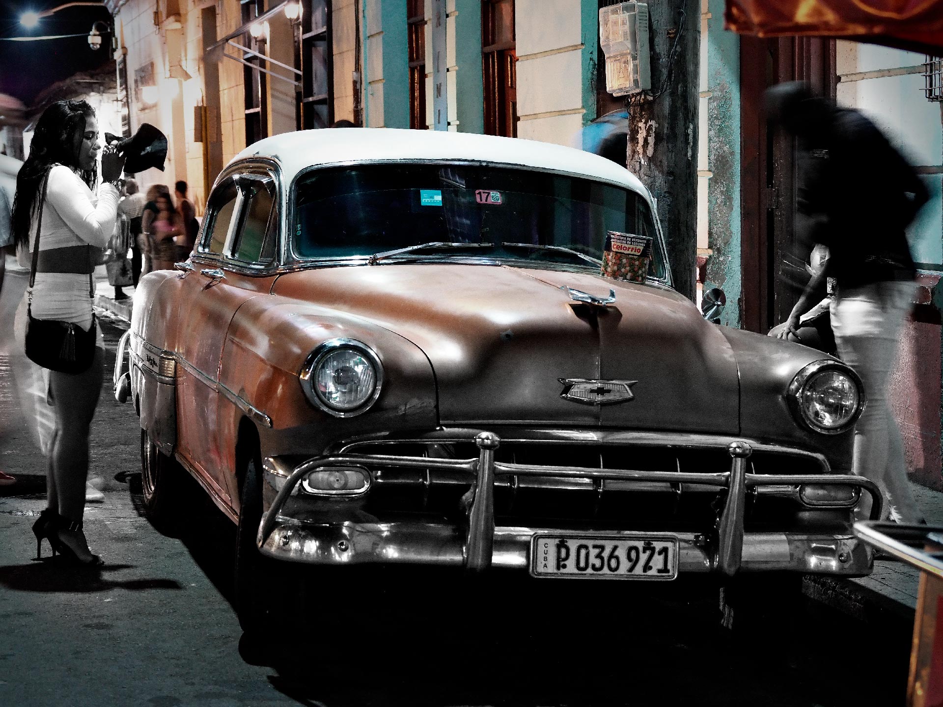 voiiture américaine à cuba photo christian vicens